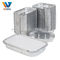 Серебряные контейнеры замораживателя 1lb 175*110*40mm алюминиевые
